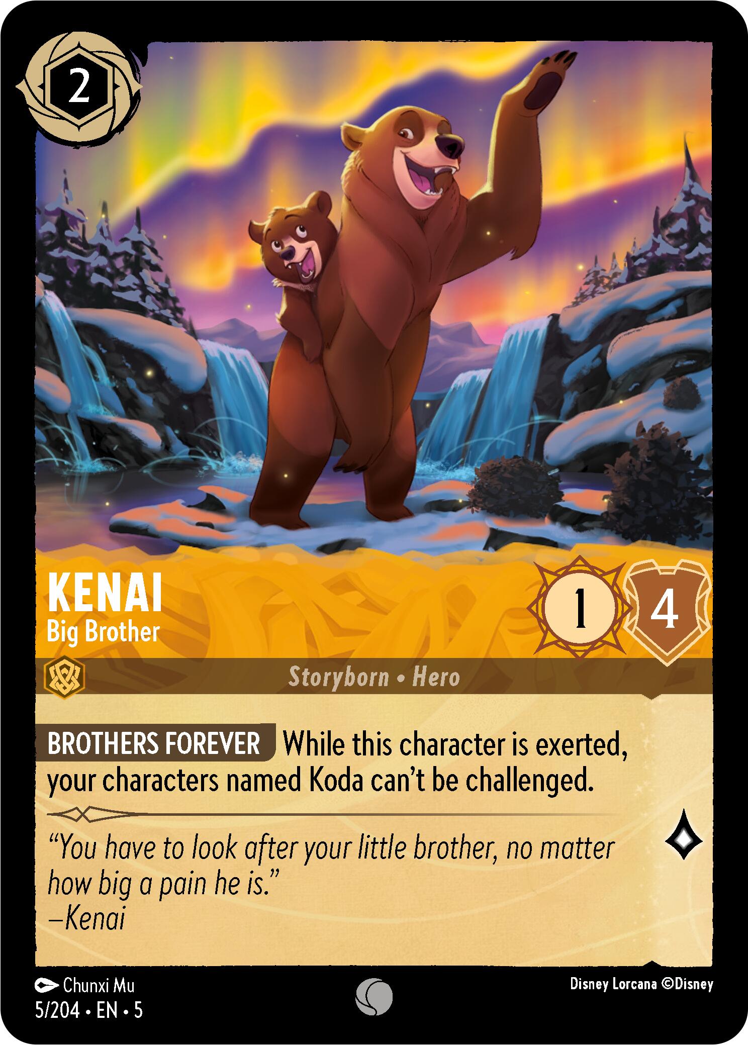 Kenai - Big Brother (5/204) [Shimmering Skies] - Trinity Hobby