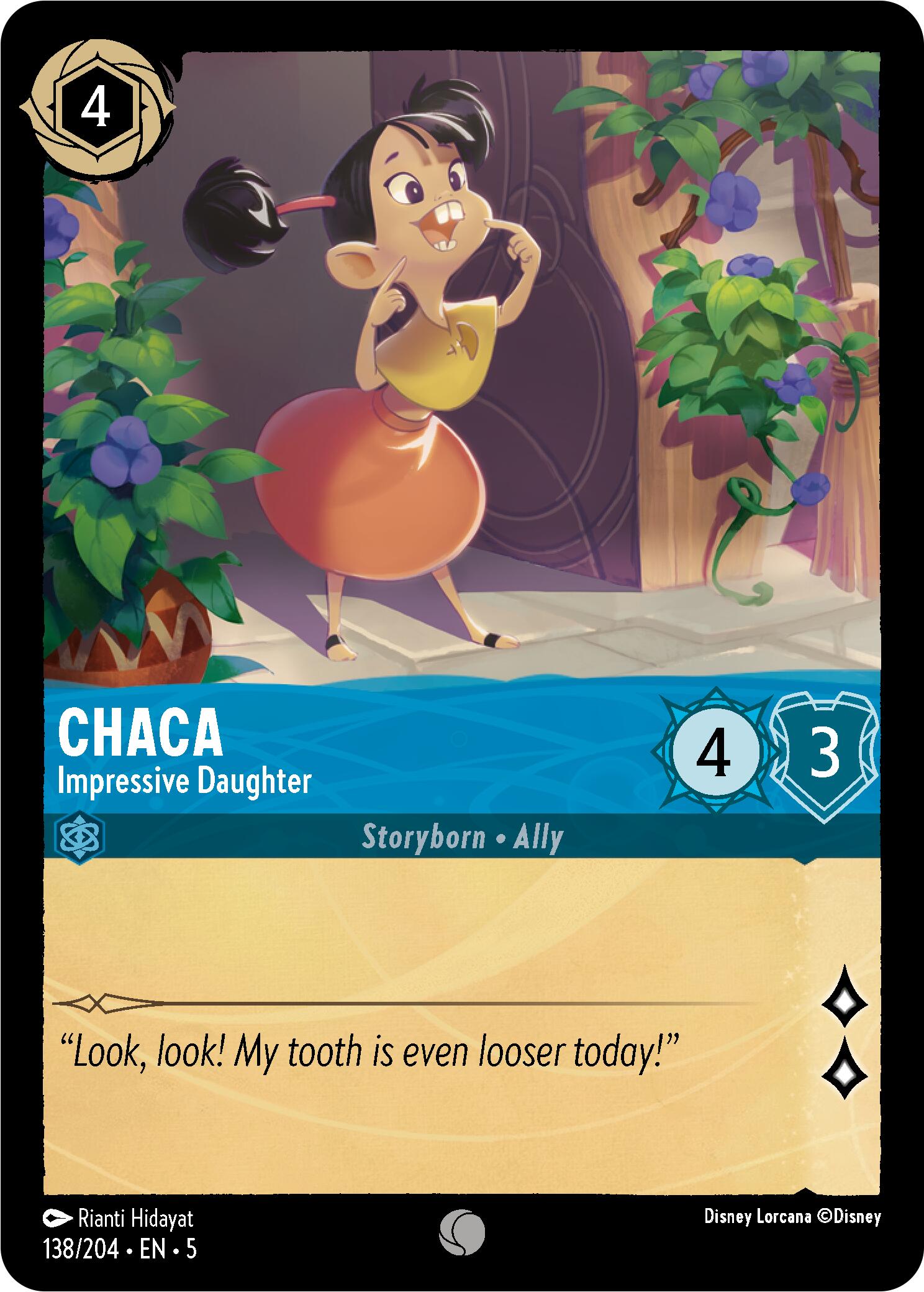 Chaca - Impresive Daughter (138/204) [Shimmering Skies] - Trinity Hobby