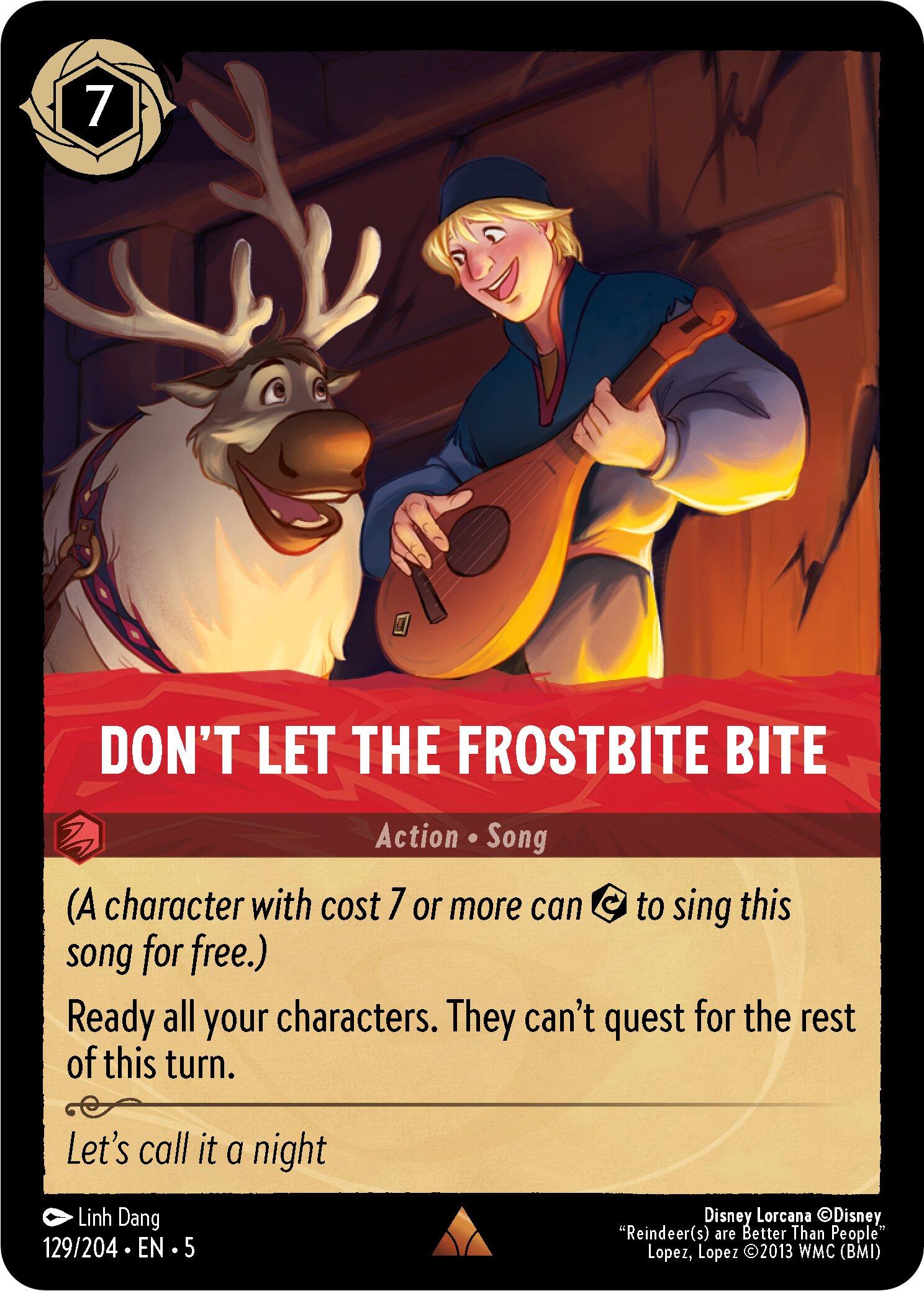 Don't Let the Frostbite Bite (129/204) [Shimmering Skies] - Trinity Hobby