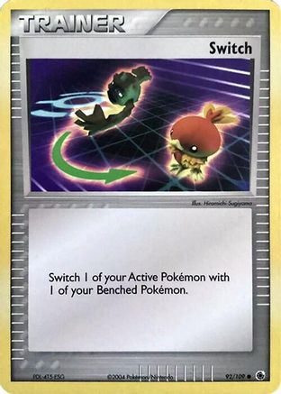 Switch (92/109) (Theme Deck Exclusive) [EX: Ruby & Sapphire] - Trinity Hobby