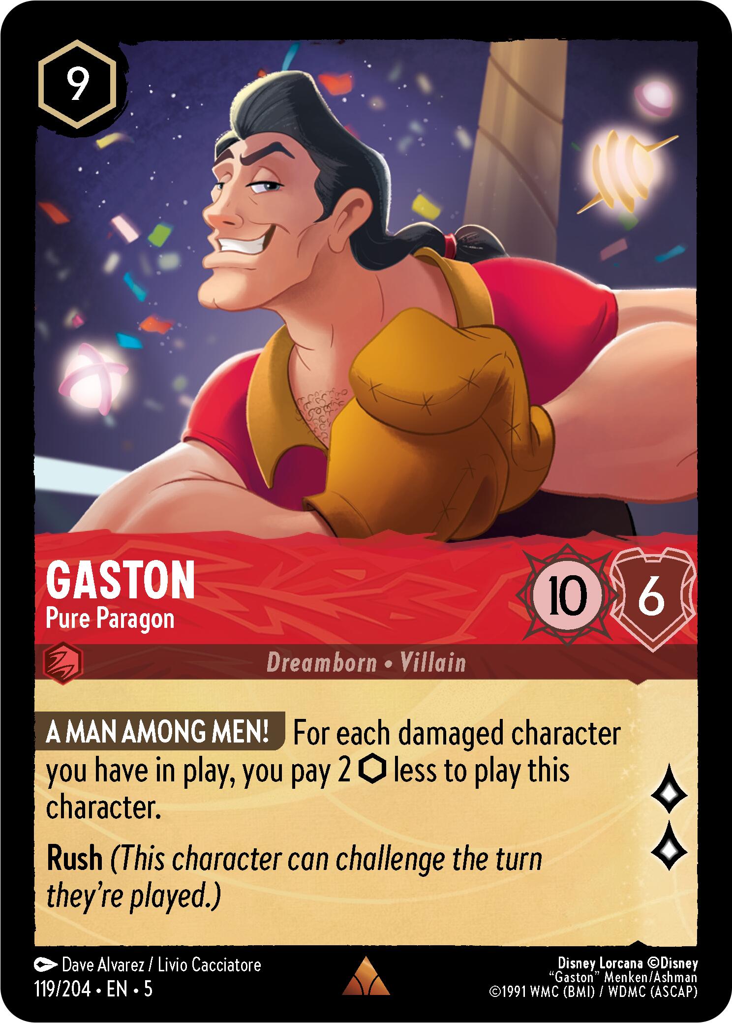 Gaston - Pure Paragon (119/204) [Shimmering Skies] - Trinity Hobby