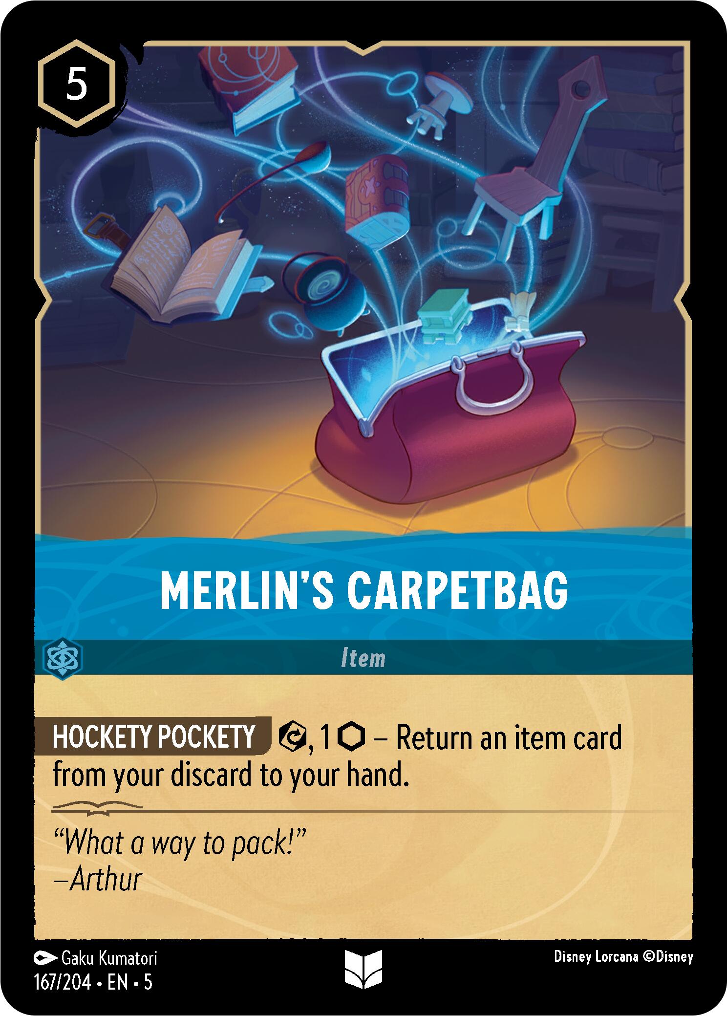 Merlin's Carpetbag (167/204) [Shimmering Skies] - Trinity Hobby