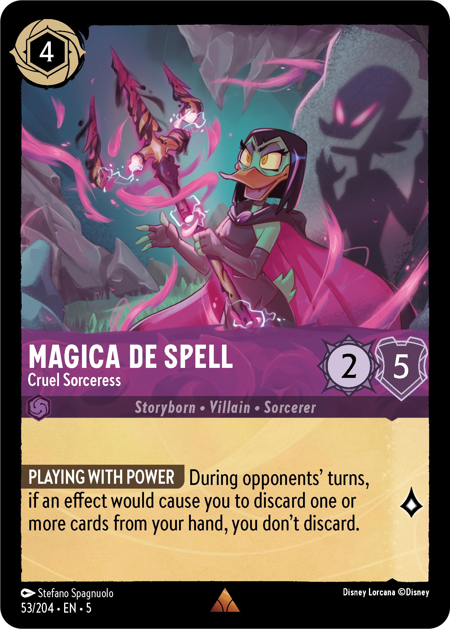 Magica De Spell - Cruel Sorceress (53/204) [Shimmering Skies] - Trinity Hobby