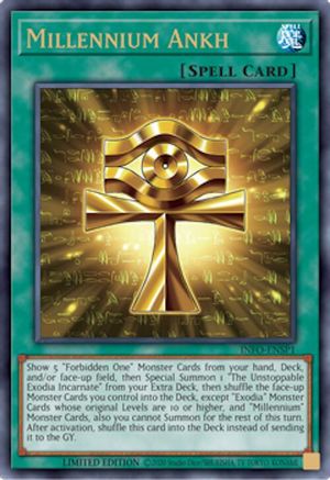 Millennium Ankh (INFO-ENSP1) [INFO-ENSP1] Secret Rare - Trinity Hobby