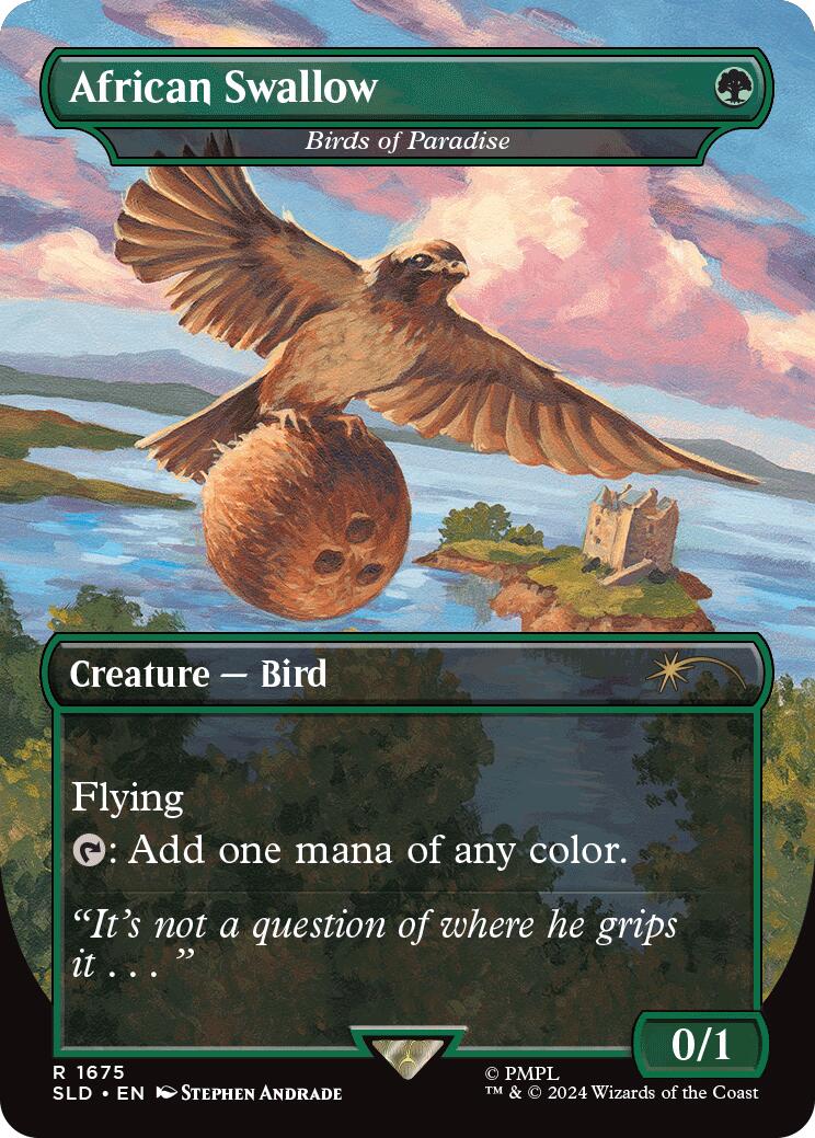 African Swallow - Birds of Paradise [Secret Lair Drop Series] - Trinity Hobby