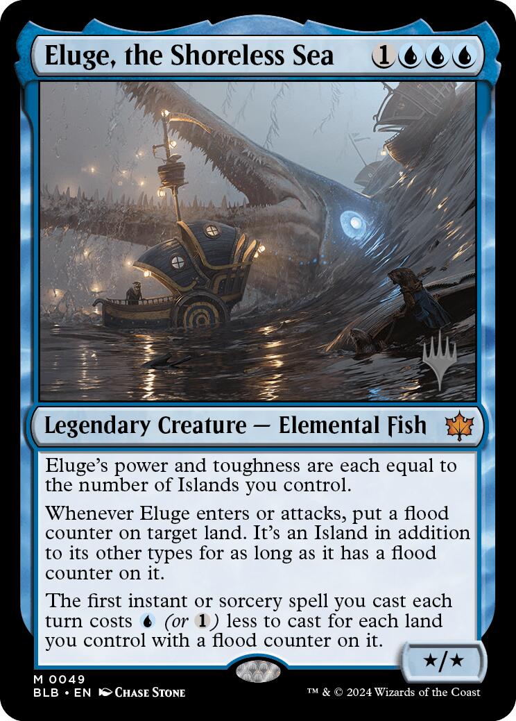 Eluge, the Shoreless Sea (Promo Pack) [Bloomburrow Promos] - Trinity Hobby