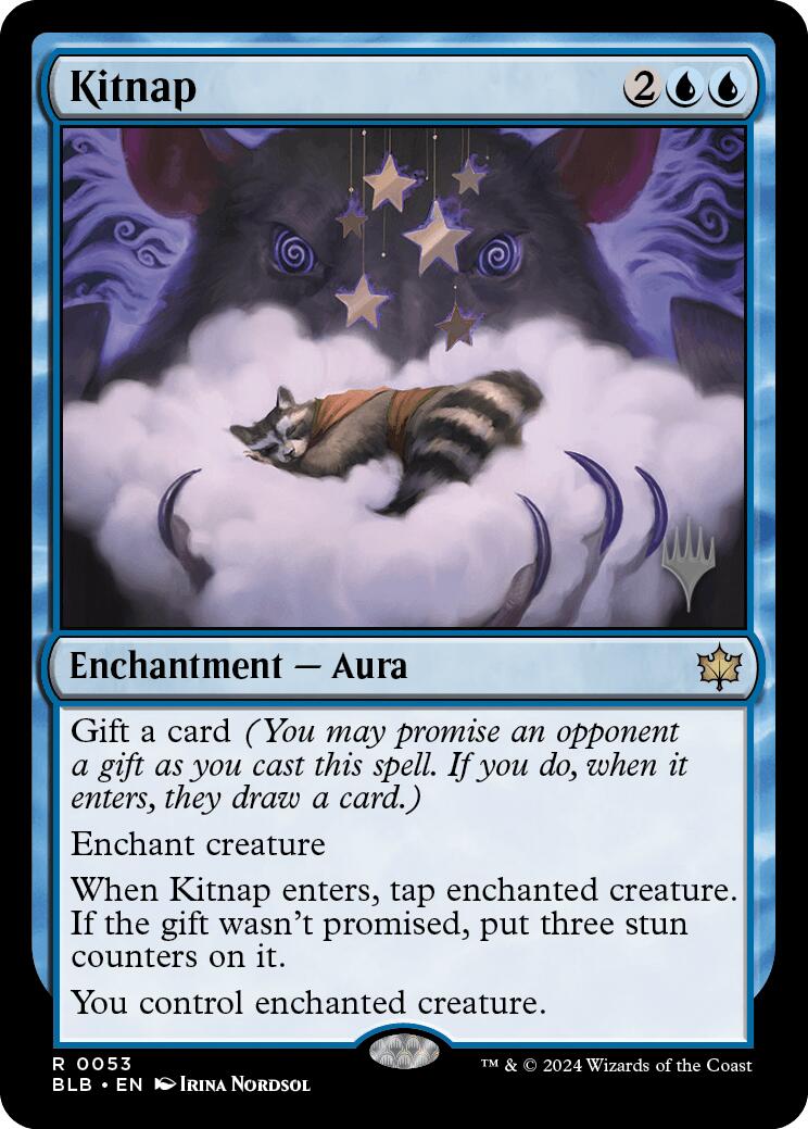 Kitnap (Promo Pack) [Bloomburrow Promos] - Trinity Hobby