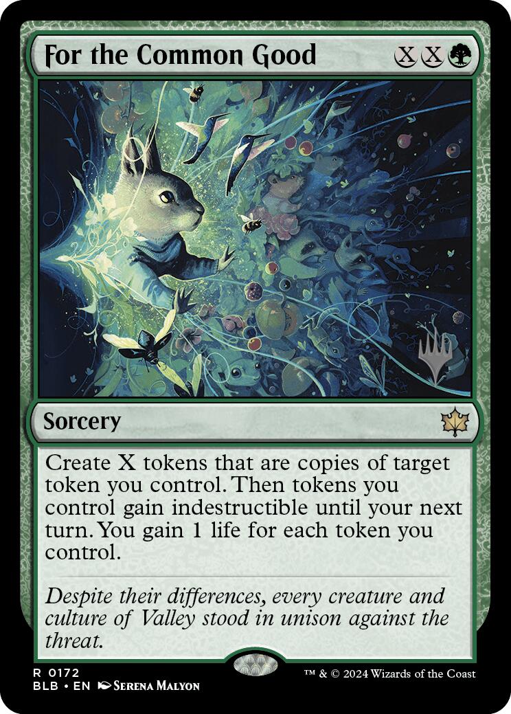 For the Common Good (Promo Pack) [Bloomburrow Promos] - Trinity Hobby