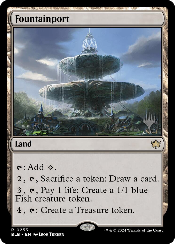 Fountainport (Promo Pack) [Bloomburrow Promos] - Trinity Hobby