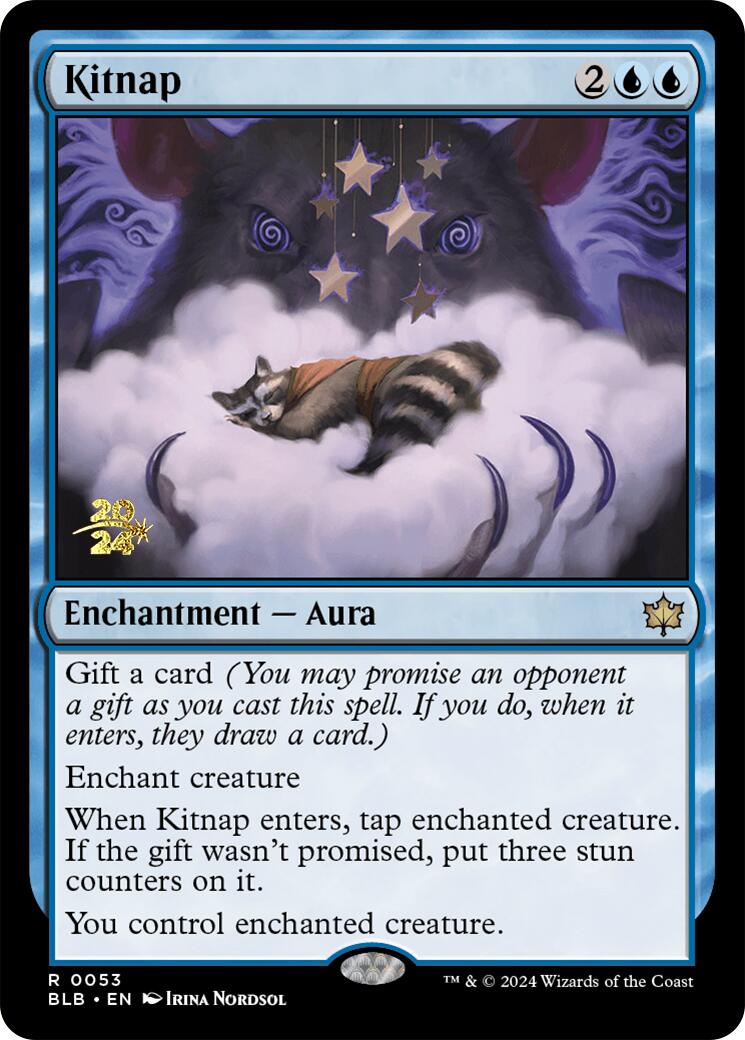 Kitnap [Bloomburrow Prerelease Promos] - Trinity Hobby