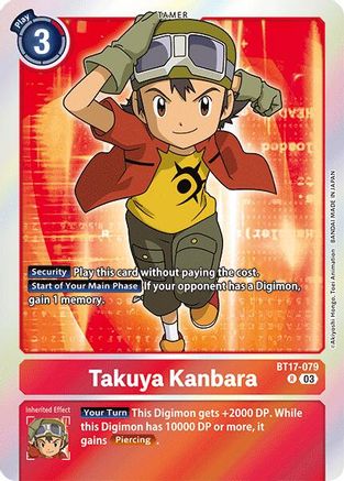 Takuya Kanbara [BT17-079] [Secret Crisis] - Trinity Hobby