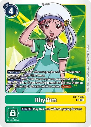 Rhythm [BT17-089] [Secret Crisis] - Trinity Hobby
