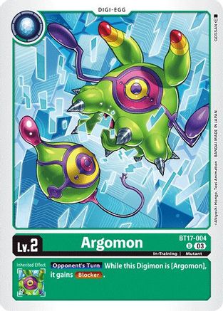 Argomon [BT17-004] - BT17-004 [Secret Crisis] - Trinity Hobby