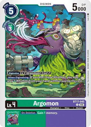 Argomon [BT17-045] - BT17-045 [Secret Crisis] - Trinity Hobby