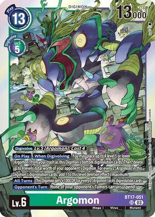 Argomon [BT17-051] - BT17-051 [Secret Crisis] - Trinity Hobby