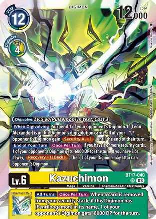 Kazuchimon [BT17-040] [Secret Crisis] - Trinity Hobby