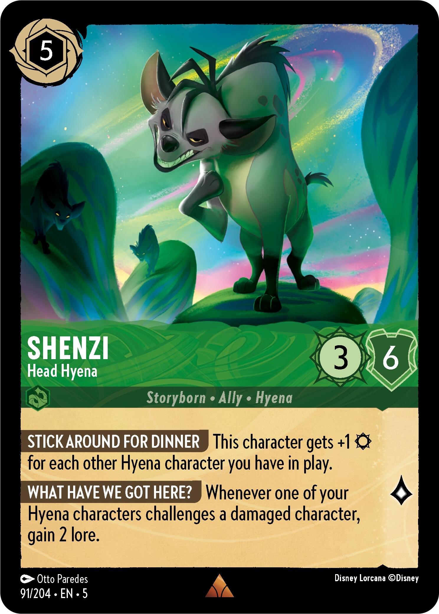 Shenzi - Head Hyena (91/204) [Shimmering Skies] - Trinity Hobby