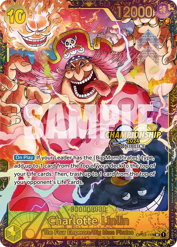 Charlotte Linlin (Championship 2024) (OP03-114) - [One Piece Promotion Cards] Foil - Trinity Hobby