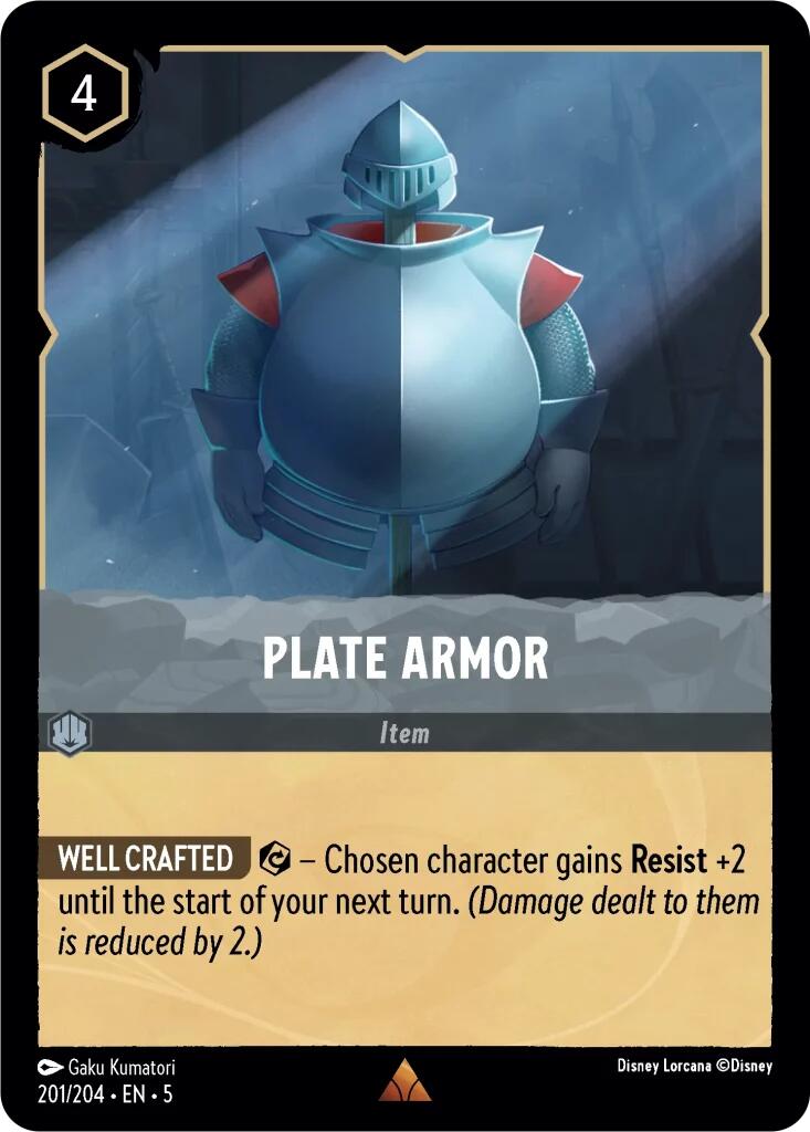 Plate Armor (201/204) [Shimmering Skies] - Trinity Hobby