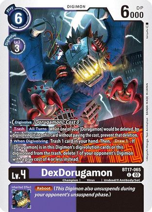 DexDorugamon [BT17-065] [Secret Crisis] - Trinity Hobby