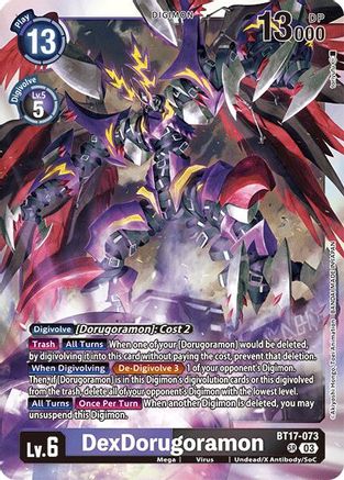 DexDorugoramon [BT17-073] [Secret Crisis] - Trinity Hobby