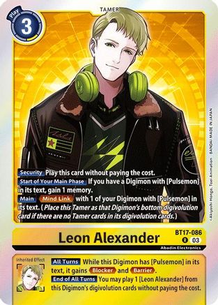 Leon Alexander [BT17-086] [Secret Crisis] - Trinity Hobby