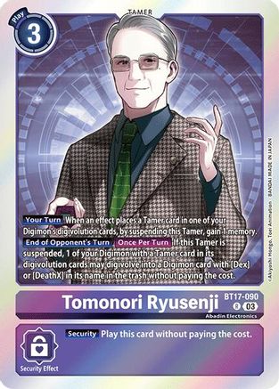 Tomonori Ryusenji [BT17-090] [Secret Crisis] - Trinity Hobby