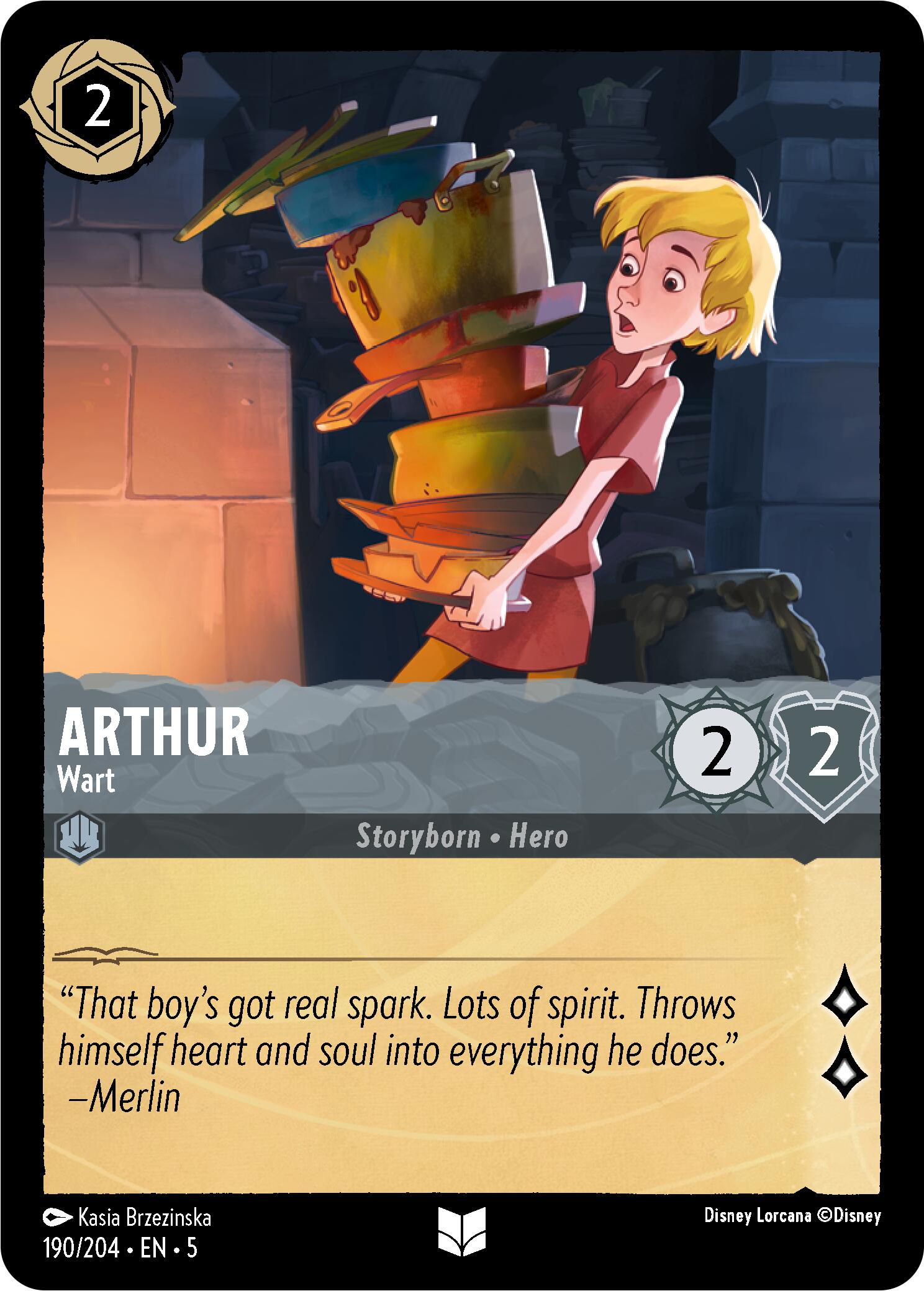 Arthur - Wart (190/204) [Shimmering Skies] - Trinity Hobby