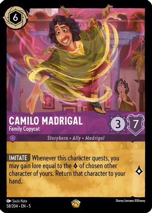 Camilo Madrigal - Family Copycat (58/204) - [Shimmering Skies] - Trinity Hobby