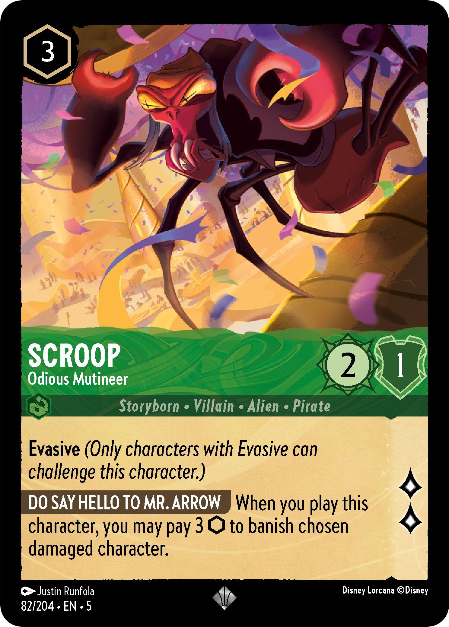 Scroop - Odious Mutineer (82/204) [Shimmering Skies] - Trinity Hobby