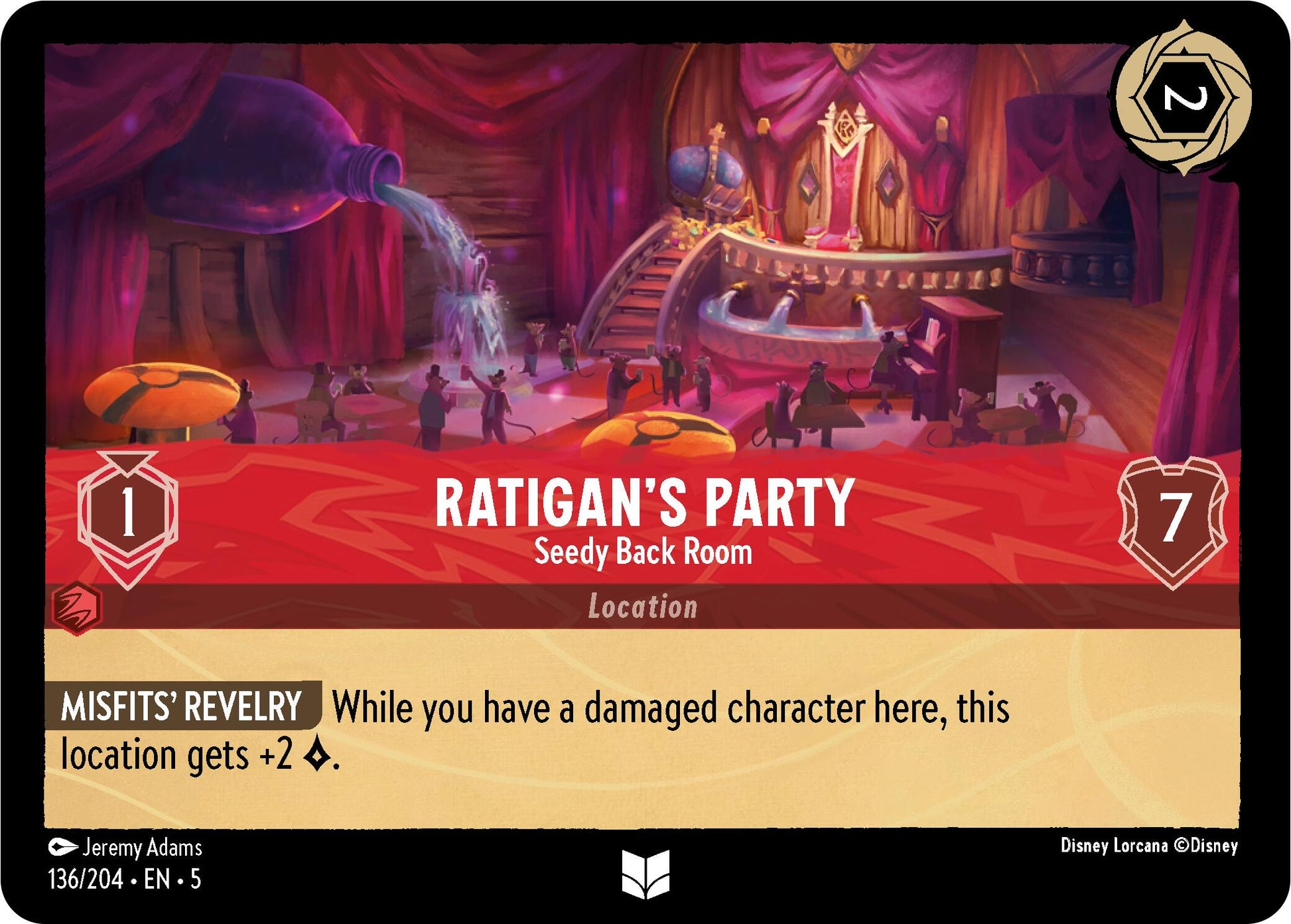 Ratigan's Party - Seedy Back Room (136/204) [Shimmering Skies] - Trinity Hobby