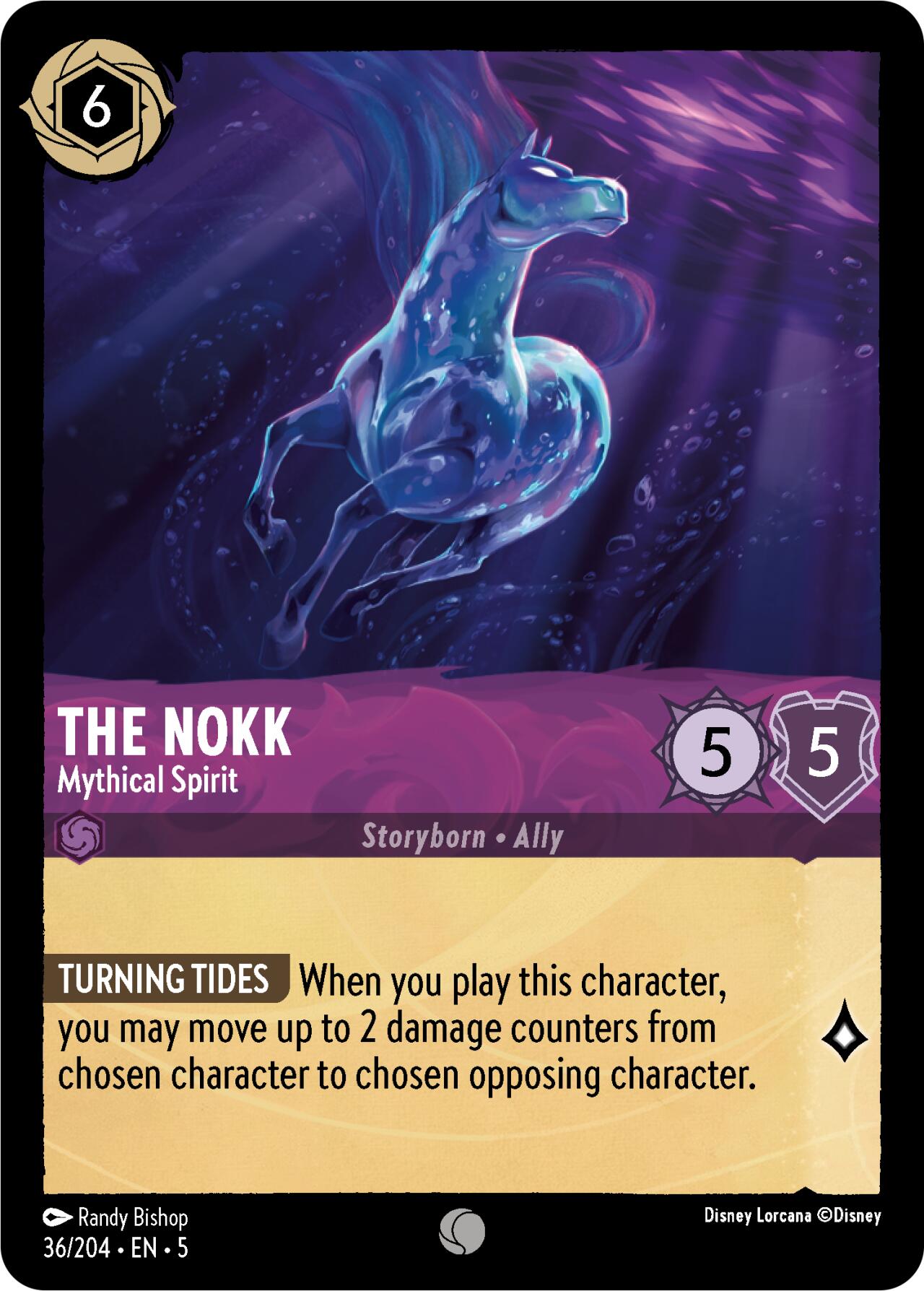 The Nokk - Mythical Spirit (36/204) [Shimmering Skies] - Trinity Hobby