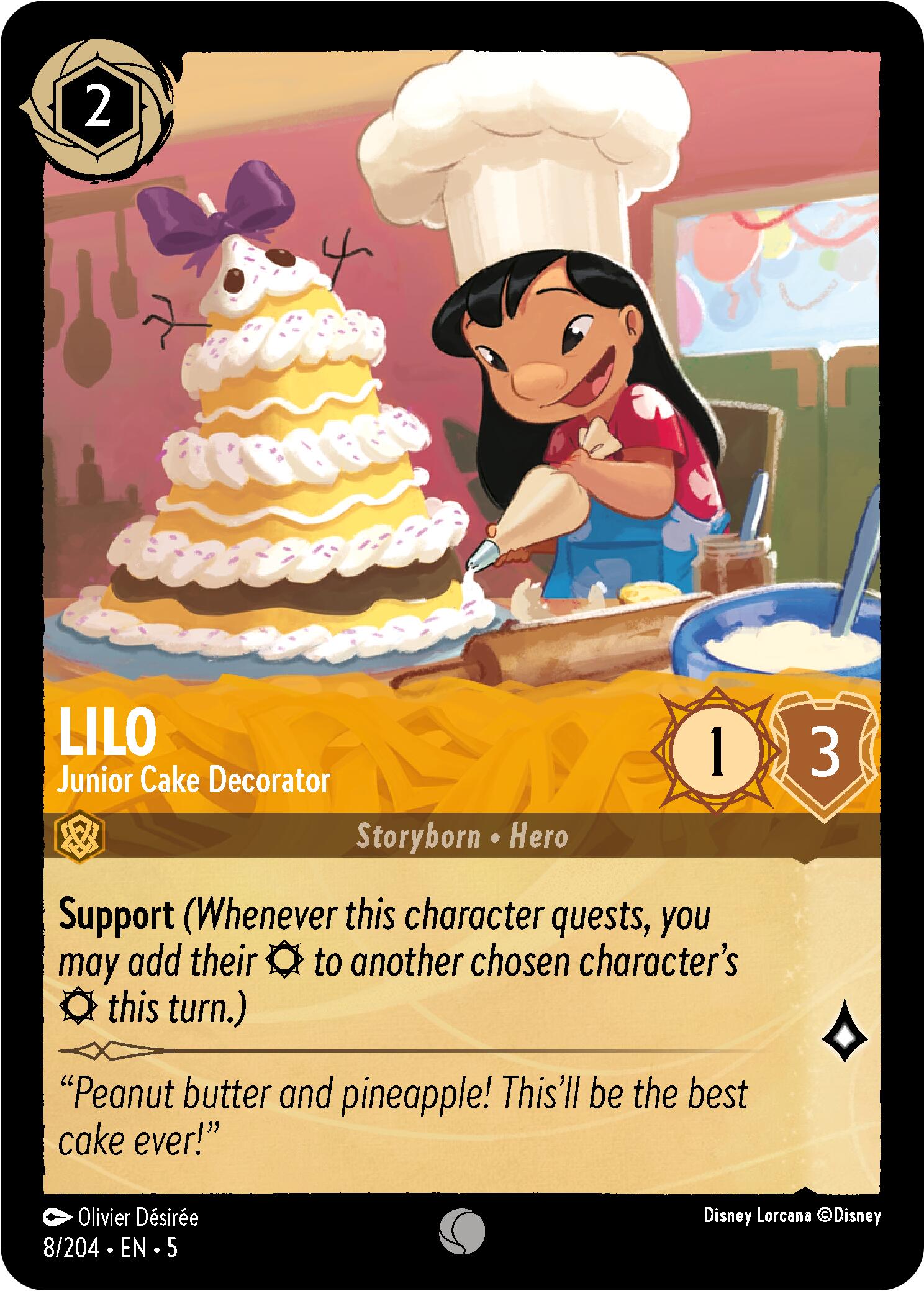Lilo - Junior Cake Decorator (8/204) [Shimmering Skies] - Trinity Hobby