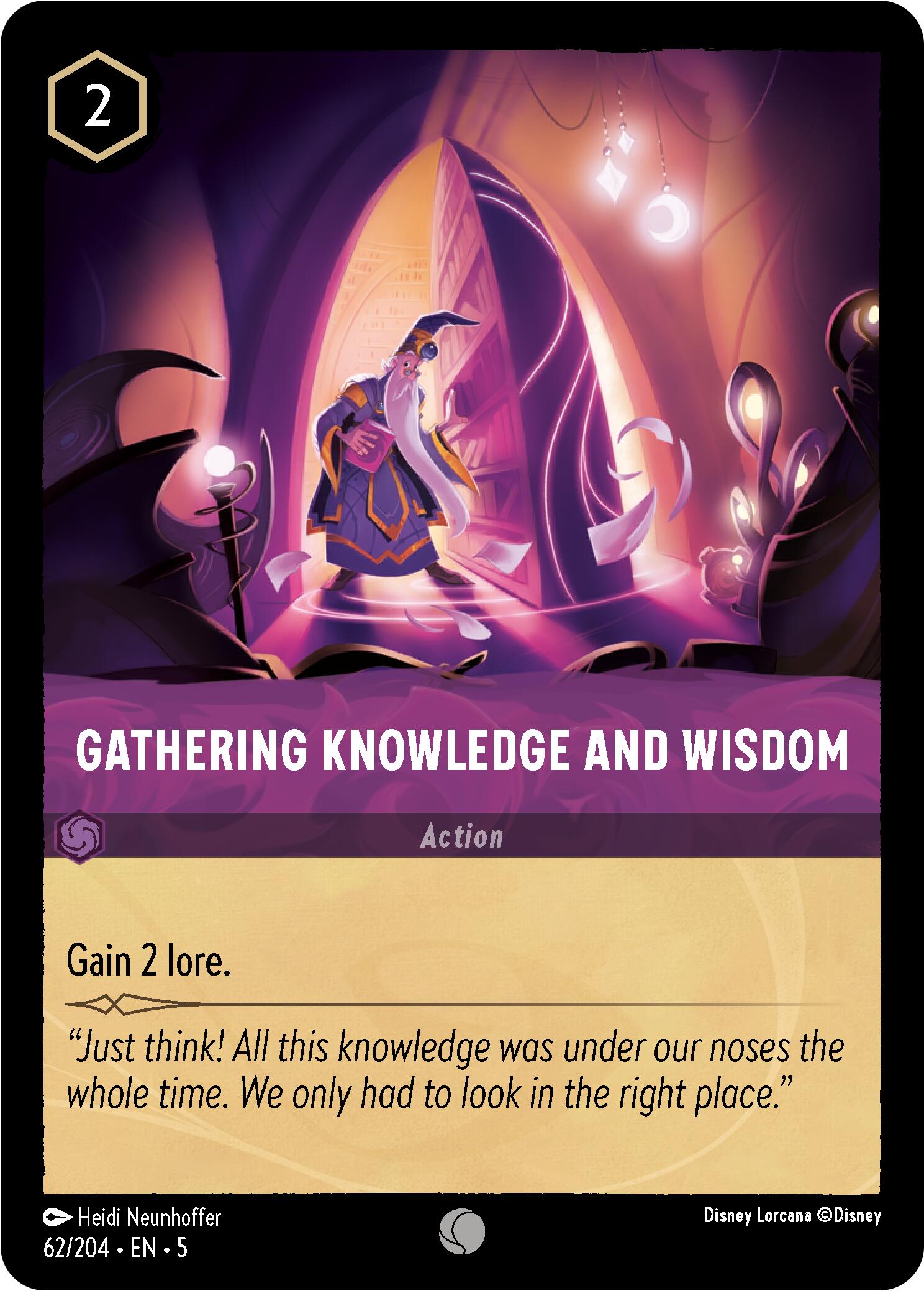 Gathering Knowledge and Wisdom (62/204) [Shimmering Skies] - Trinity Hobby