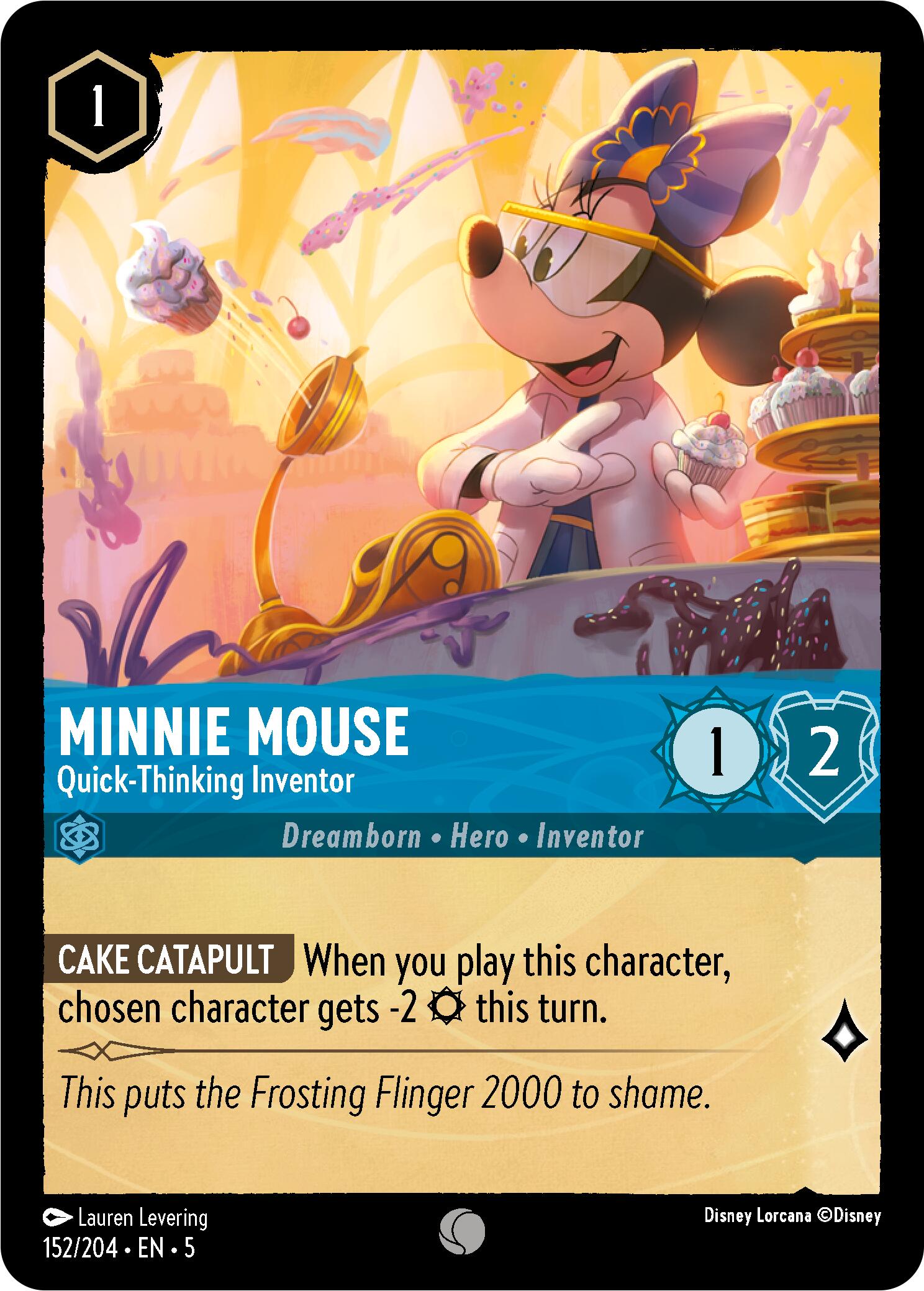 Minnie Mouse - Quick-Thinking Inventor (152/204) [Shimmering Skies] - Trinity Hobby