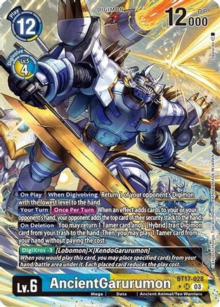 AncientGarurumon [BT17-028] (Alternate Art) [Secret Crisis] - Trinity Hobby