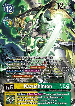 Kazuchimon [BT17-040] (Alternate Art) [Secret Crisis] - Trinity Hobby