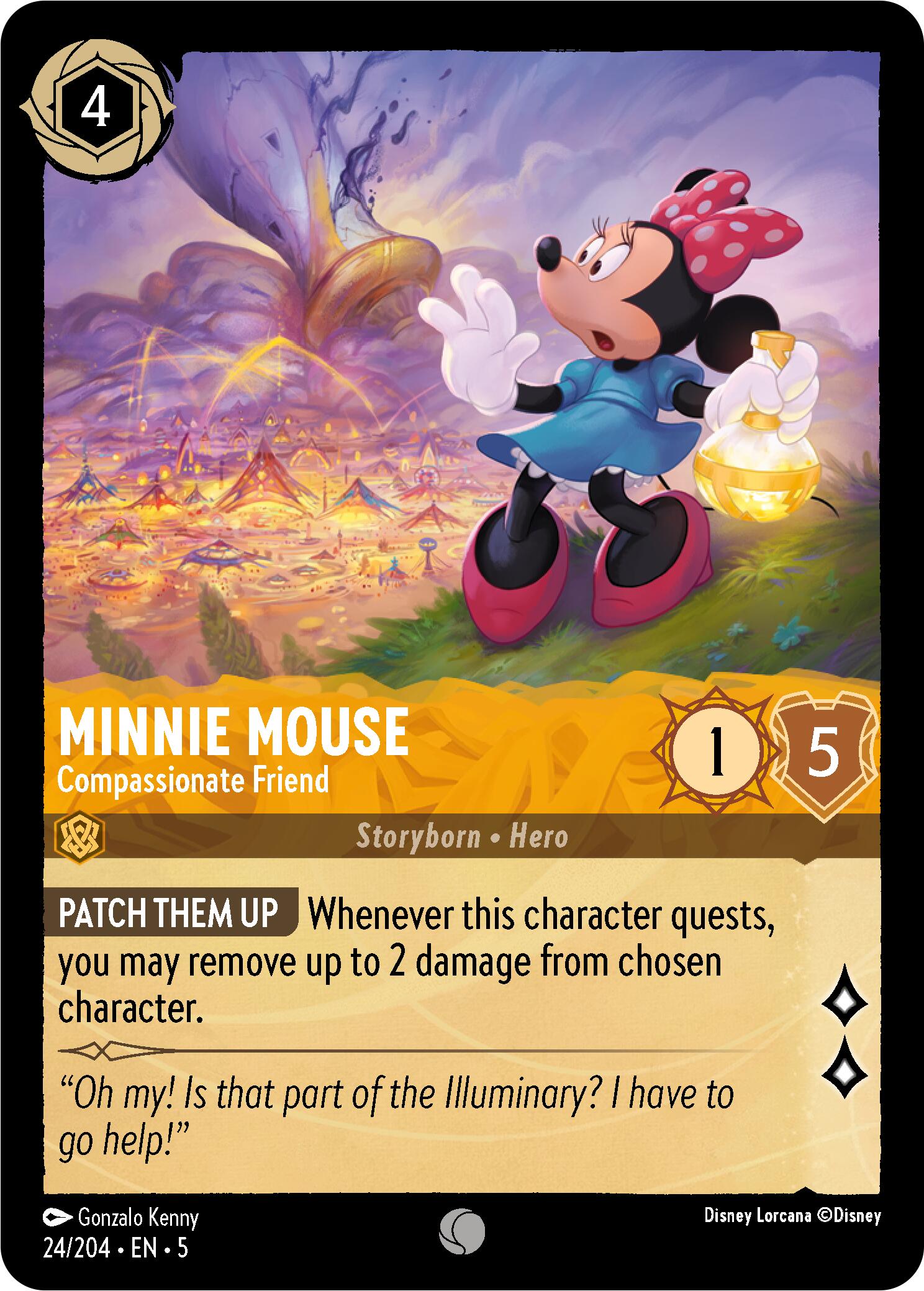 Minnie Mouse - Compassionate Friend (24/204) [Shimmering Skies] - Trinity Hobby
