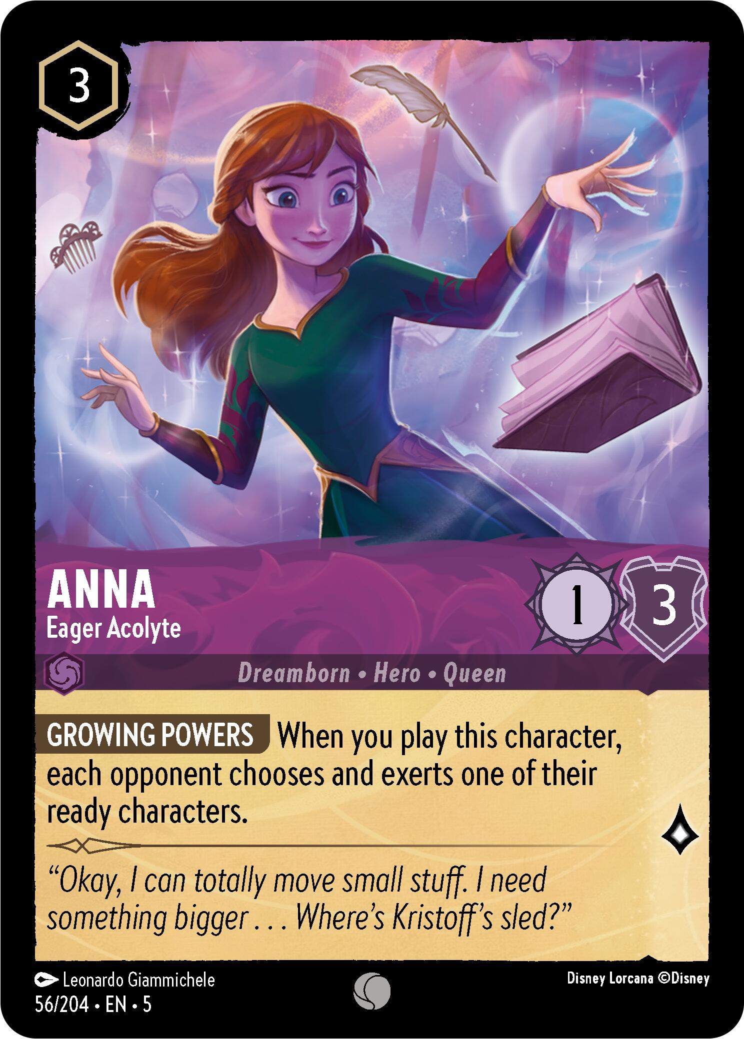 Anna - Eager Acolyte (56/204) [Shimmering Skies] - Trinity Hobby