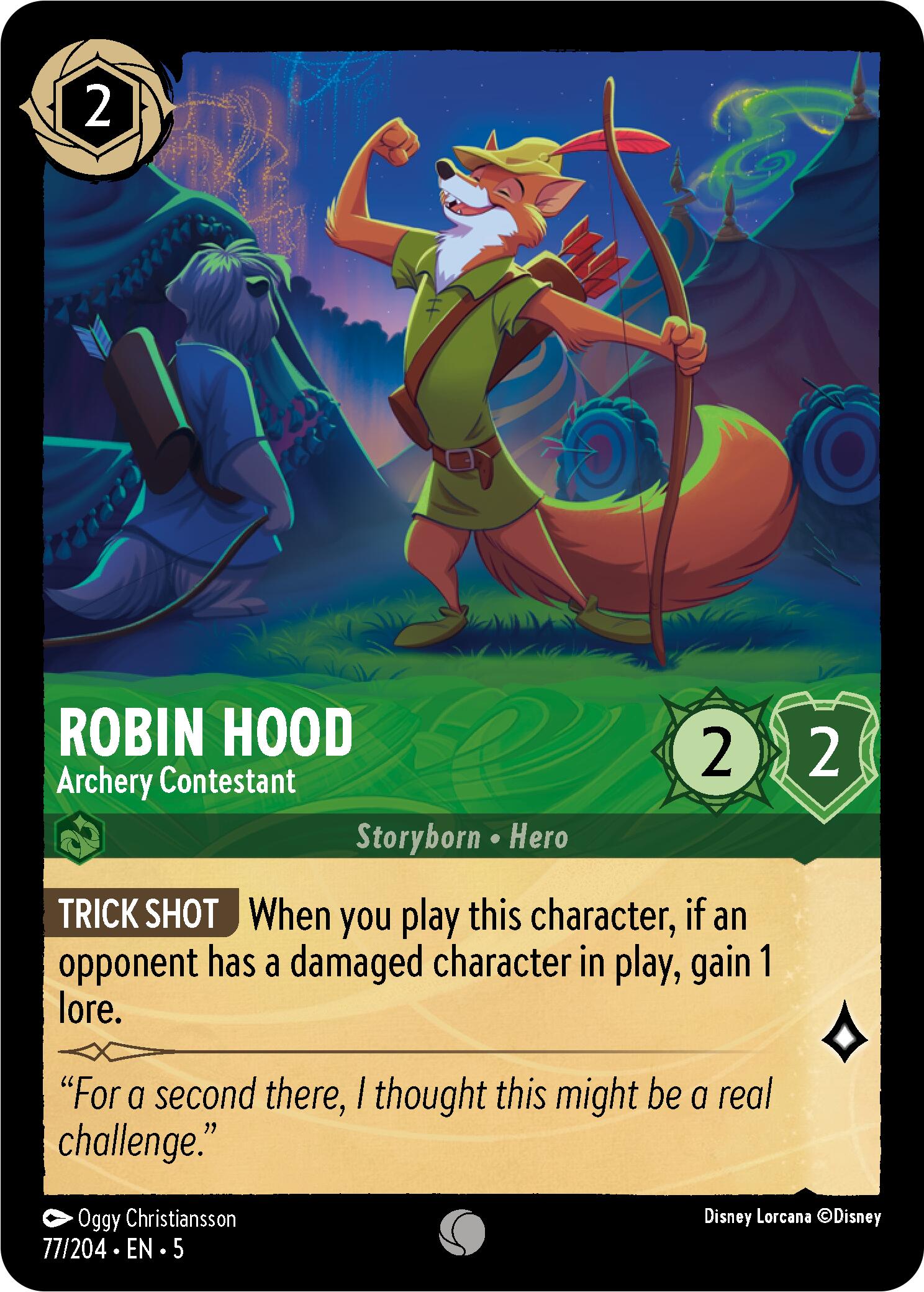 Robin Hood - Archery Contestant (77/204) [Shimmering Skies] - Trinity Hobby