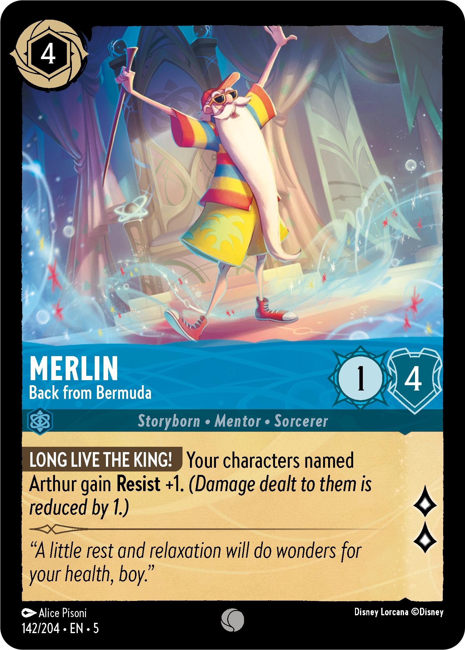 Merlin - Back from Bermuda (142/204) [Shimmering Skies] - Trinity Hobby