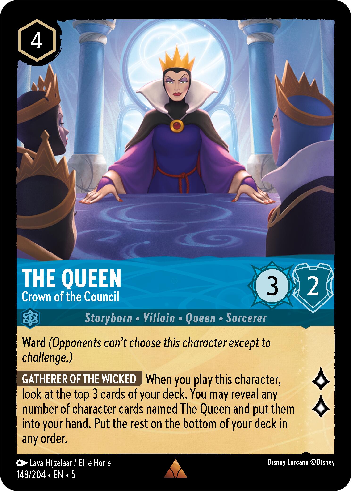 The Queen - Crown of the Council (148/204) [Shimmering Skies] - Trinity Hobby