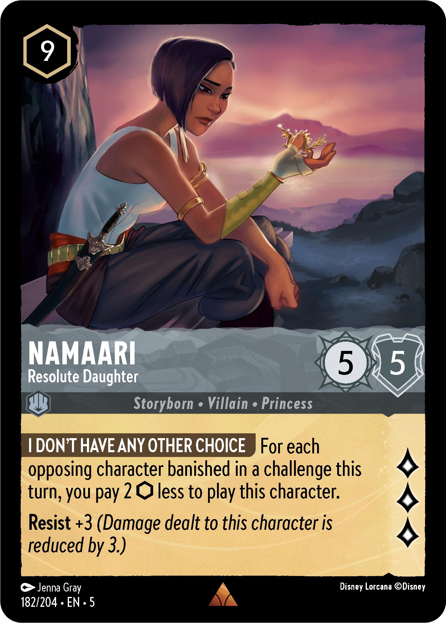 Namaari - Resolute Daughter (182/204) [Shimmering Skies] - Trinity Hobby
