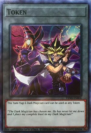 Token: Yami Yugi & Dark Magician [TKN5-EN006] Super Rare - Trinity Hobby