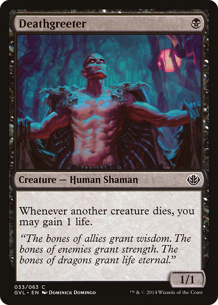 Deathgreeter (Garruk vs. Liliana) [Duel Decks Anthology] - Trinity Hobby