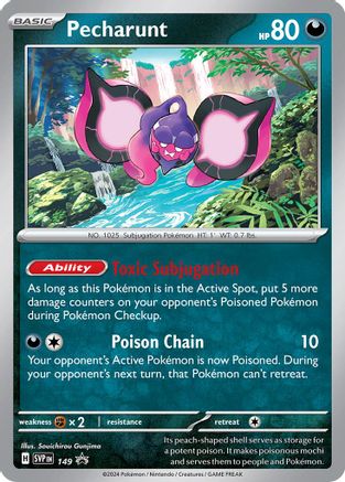 Pecharunt (149) [Scarlet & Violet: Black Star Promos] - Trinity Hobby