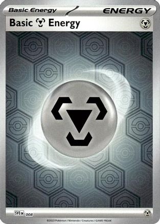 Basic Metal Energy (008) [Scarlet & Violet: Shrouded Fable] - Trinity Hobby