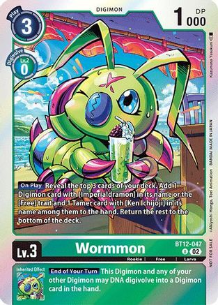Wormmon [BT12-047] - BT12-047 (Gen Con 2024) [Across Time] - Trinity Hobby