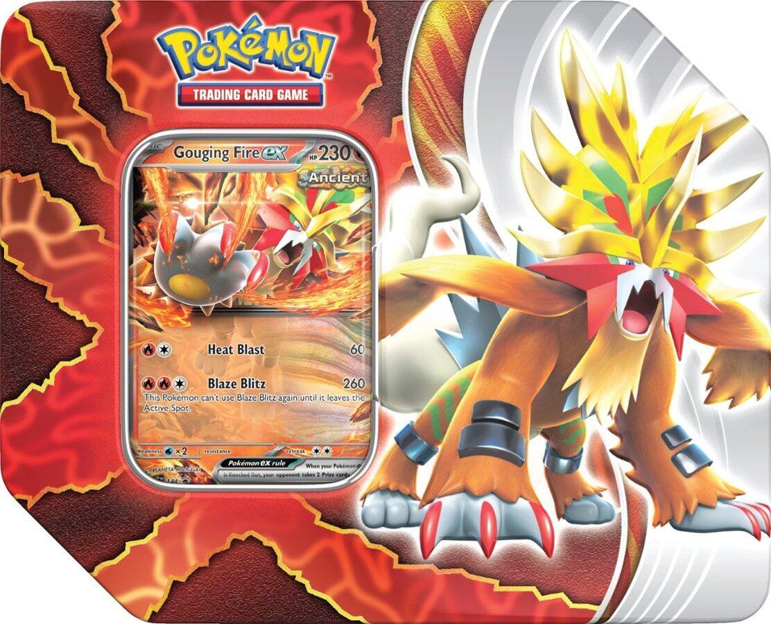 Paradox Destinies Tin (Gouging Fire ex) - Trinity Hobby