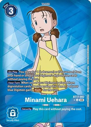 Minami Uehara [BT17-082] (Box Promotion Pack: Secret Crisis) [Secret Crisis] - Trinity Hobby